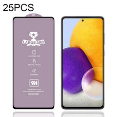 25 PCS 9H HD Large Arc High Alumina Full Screen Tempered Glass Film, For Samsung Galaxy S10 Lite (25 PCS), For Samsung Galaxy M11 (25 PCS), For Samsung Galaxy M21 / M21 2021 (25 PCS), For Samsung Galaxy M31 (25 PCS), For Samsung Galaxy M31s (25 PCS)