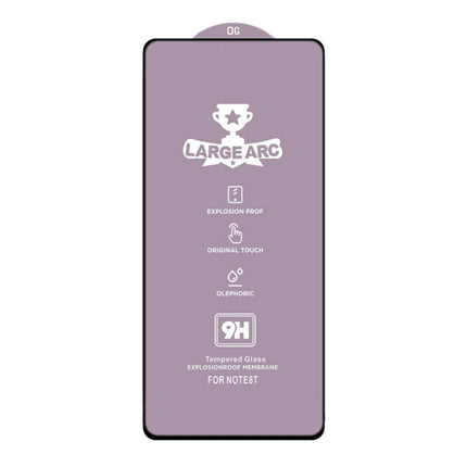 25 PCS 9H HD Large Arc High Alumina Full Screen Tempered Glass Film, For Samsung Galaxy A71 5G (25 PCS)