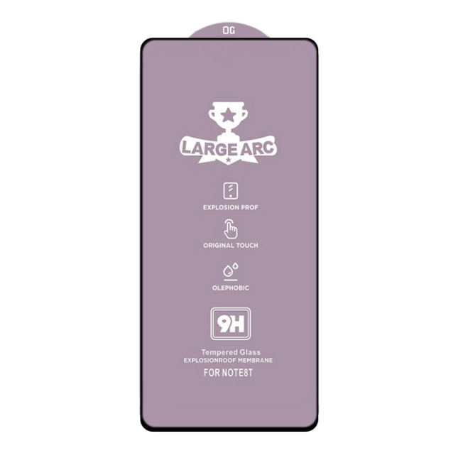 25 PCS 9H HD Large Arc High Alumina Full Screen Tempered Glass Film, For Samsung Galaxy A71 5G (25 PCS)