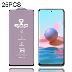 25 PCS 9H HD Large Arc High Alumina Full Screen Tempered Glass Film, For Xiaomi Redmi Note 10 (25 PCS), For Xiaomi Mi 10T 5G (25 PCS), For Xiaomi Mi 10T Pro 5G (25 PCS), For Xiaomi Mi 10T Lite 5G (25 PCS), For Xiaomi Mi 10 Lite Zoom (25 PCS)