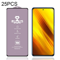 25 PCS 9H HD Large Arc High Alumina Full Screen Tempered Glass Film, For Xiaomi Redmi Note 10 (25 PCS), For Xiaomi Mi 10T 5G (25 PCS), For Xiaomi Mi 10T Pro 5G (25 PCS), For Xiaomi Mi 10T Lite 5G (25 PCS), For Xiaomi Mi 10 Lite Zoom (25 PCS)