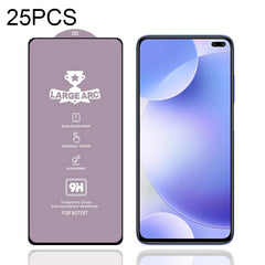 25 PCS 9H HD Large Arc High Alumina Full Screen Tempered Glass Film, For Xiaomi Redmi Note 10 (25 PCS), For Xiaomi Mi 10T 5G (25 PCS), For Xiaomi Mi 10T Pro 5G (25 PCS), For Xiaomi Mi 10T Lite 5G (25 PCS), For Xiaomi Mi 10 Lite Zoom (25 PCS)