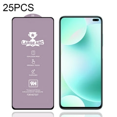 25 PCS 9H HD Large Arc High Alumina Full Screen Tempered Glass Film, For Xiaomi Redmi Note 10 (25 PCS), For Xiaomi Mi 10T 5G (25 PCS), For Xiaomi Mi 10T Pro 5G (25 PCS), For Xiaomi Mi 10T Lite 5G (25 PCS), For Xiaomi Mi 10 Lite Zoom (25 PCS)