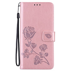Rose Embossed Horizontal Flip PU Leather Case with Holder & Card Slots & Wallet, For Huawei Honor 10X Lite, For Huawei P smart 2021