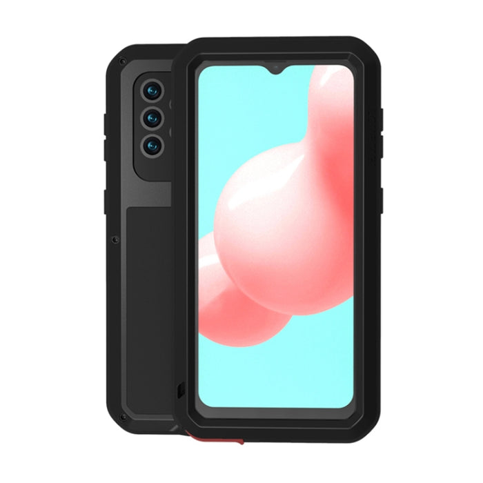 LOVE MEI Metal Shockproof Waterproof Dustproof Protective Case with Glass, For Samsung Galaxy A32 5G, For Samsung Galaxy A52 5G / 4G, For Samsung Galaxy S21 5G, For Samsung Galaxy A42