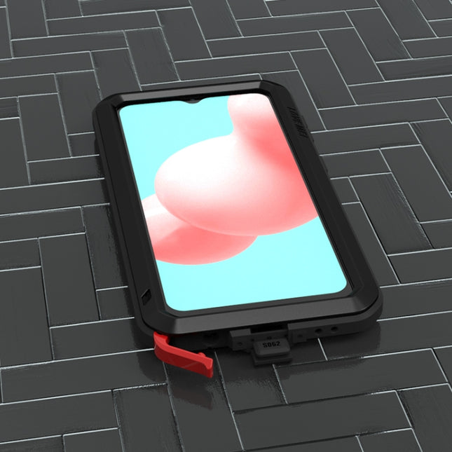 LOVE MEI Metal Shockproof Waterproof Dustproof Protective Case with Glass, For Samsung Galaxy A32 5G, For Samsung Galaxy A42, For Samsung Galaxy A52 5G / 4G, For Samsung Galaxy S21 5G