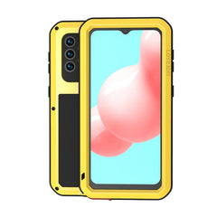 LOVE MEI Metal Shockproof Waterproof Dustproof Protective Case with Glass, For Samsung Galaxy A32 5G, For Samsung Galaxy A42, For Samsung Galaxy A52 5G / 4G, For Samsung Galaxy S21 5G, For Samsung Galaxy S21+ 5G