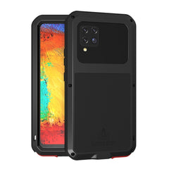 LOVE MEI Metal Shockproof Waterproof Dustproof Protective Case with Glass, For Samsung Galaxy A32 5G, For Samsung Galaxy A42, For Samsung Galaxy A52 5G / 4G, For Samsung Galaxy S21 5G, For Samsung Galaxy S21+ 5G