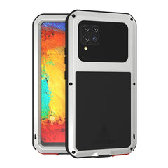 LOVE MEI Metal Shockproof Waterproof Dustproof Protective Case with Glass, For Samsung Galaxy A32 5G, For Samsung Galaxy A42, For Samsung Galaxy A52 5G / 4G, For Samsung Galaxy S21 5G, For Samsung Galaxy S21+ 5G