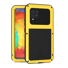 LOVE MEI Metal Shockproof Waterproof Dustproof Protective Case with Glass, For Samsung Galaxy A32 5G, For Samsung Galaxy A42, For Samsung Galaxy A52 5G / 4G, For Samsung Galaxy S21 5G, For Samsung Galaxy S21+ 5G