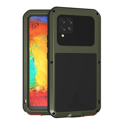 LOVE MEI Metal Shockproof Waterproof Dustproof Protective Case with Glass, For Samsung Galaxy A32 5G, For Samsung Galaxy A42, For Samsung Galaxy A52 5G / 4G, For Samsung Galaxy S21 5G