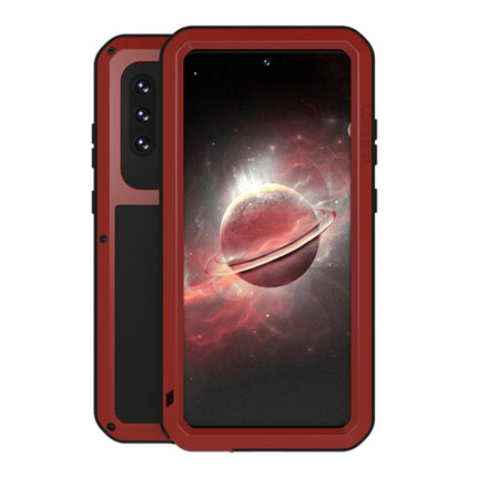 LOVE MEI Metal Shockproof Waterproof Dustproof Protective Case with Glass, For Samsung Galaxy S21+ 5G, For Samsung Galaxy A72 5G / 4G