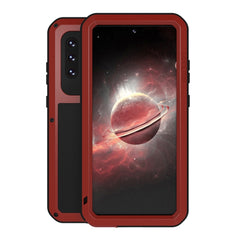 LOVE MEI Metal Shockproof Waterproof Dustproof Protective Case with Glass, For Samsung Galaxy S21+ 5G, For Samsung Galaxy A72 5G / 4G