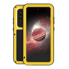 LOVE MEI Metal Shockproof Waterproof Dustproof Protective Case with Glass, For Samsung Galaxy A72 5G / 4G