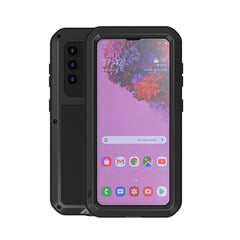 LOVE MEI Metal Shockproof Waterproof Dustproof Protective Case with Glass, For Samsung Galaxy A32 5G, For Samsung Galaxy A42, For Samsung Galaxy A52 5G / 4G, For Samsung Galaxy S21 5G, For Samsung Galaxy S21+ 5G