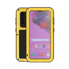 LOVE MEI Metal Shockproof Waterproof Dustproof Protective Case with Glass, For Samsung Galaxy A32 5G, For Samsung Galaxy A42, For Samsung Galaxy A52 5G / 4G, For Samsung Galaxy S21 5G, For Samsung Galaxy S21+ 5G