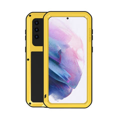 LOVE MEI Metal Shockproof Waterproof Dustproof Protective Case with Glass, For Samsung Galaxy A32 5G, For Samsung Galaxy A42, For Samsung Galaxy A52 5G / 4G, For Samsung Galaxy S21 5G, For Samsung Galaxy S21+ 5G