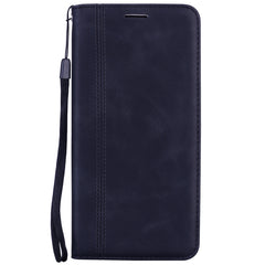 Frosted Business Magnetic Horizontal Flip PU Leather Case with Holder & Card Slot & Lanyard, For Huawei P smart 2021, For Huawei Honor 10X Lite