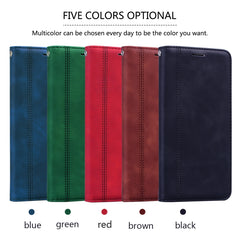 Frosted Business Magnetic Horizontal Flip PU Leather Case with Holder & Card Slot & Lanyard, For Huawei P smart 2021, For Huawei Honor 10X Lite