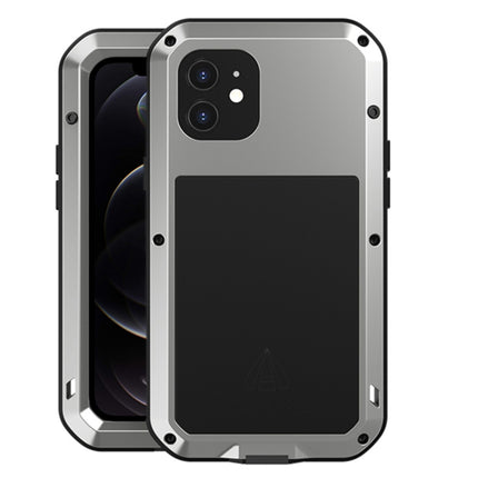 LOVE MEI Metal Shockproof Waterproof Dustproof Protective Case, For iPhone 12