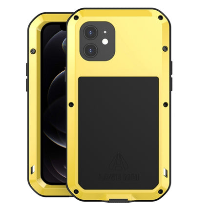 LOVE MEI Metal Shockproof Waterproof Dustproof Protective Case, For iPhone 12