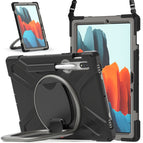 For Samsung Galaxy Tab S8 / Galaxy Tab S7 T870 / T875 / Black+Grey