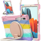 For Samsung Galaxy Tab S8 / Galaxy Tab S7 T870 / T875 / Colorful Pink