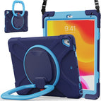 For iPad 9.7 inch (2018/2017) / Navy Blue + Blue