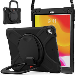 Silicone + PC Protective Case with Holder & Shoulder Strap, For iPad 9.7 inch (2018/2017), For Samsung Galaxy Tab A 8.0 (2019) T290 / T295