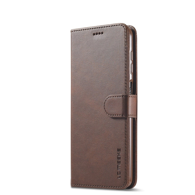 For Samsung Galaxy F62 / M62 LC.IMEEKE Calf Texture Horizontal Flip Leather Case with Holder & Card Slots & Wallet, For Samsung Galaxy F62 / M62