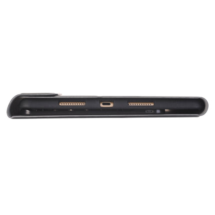 YA098B Detachable Lambskin Texture Round Keycap Bluetooth Keyboard Leather Case with Pen Slot & Stand, For iPad Air 5 / 4 10.9 inch 2020 / Pro 11 inch 2020 / 2018, For iPad 10.2 (2020) & (2019) / Air 3 10.5 inch / Pro 10.5 inch                         ...