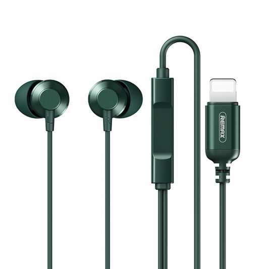 Remax RM-512i 8 Pin Interface Wired Call Music Earphone, Support Wired Control, Cable Length: 1.2m