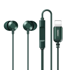 Remax RM-512i 8 Pin Interface Wired Call Music Earphone, Support Wired Control, Cable Length: 1.2m