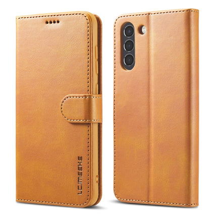 LC.IMEEKE Calf Texture Horizontal Flip Leather Case, with Holder & Card Slots & Wallet, For Samsung Galaxy S21 FE