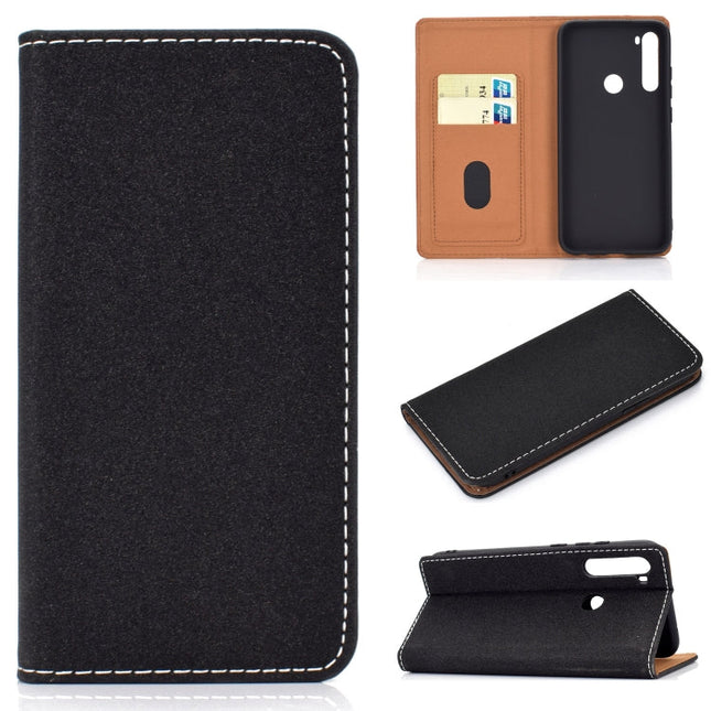 Solid Color Magnetic Horizontal Flip Leather Case with Card Slot & Holder, For Xiaomi Redmi Note 8, For Xiaomi Mi CC9, For Xiaomi Mi CC9e, For Huawei Mate 30, For Huawei Mate 30 Lite, For Galaxy A10