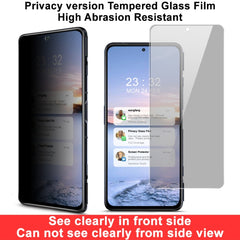 IMAK HD Anti-spy Tempered Glass Protective Film, For Xiaomi BlackShark 4 / 4 Pro, For Xiaomi Redmi Note 10S / Note 10 4G / 5G, For ZTE Nubia Red Magic 6 / 6 Pro