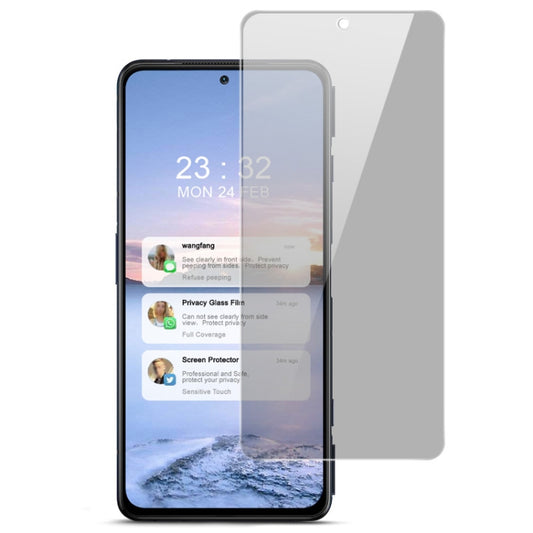 IMAK HD Anti-spy Tempered Glass Protective Film, For Xiaomi BlackShark 4 / 4 Pro, For Xiaomi Redmi Note 10S / Note 10 4G / 5G, For ZTE Nubia Red Magic 6 / 6 Pro