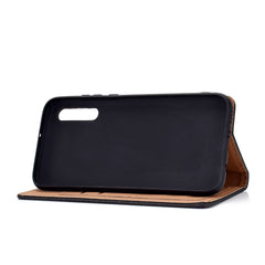 Solid Color Magnetic Horizontal Flip Leather Case with Card Slot & Holder, For Galaxy A50, For Galaxy Note 10