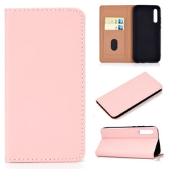 Solid Color Magnetic Horizontal Flip Leather Case with Card Slot & Holder, For Galaxy A50, For Galaxy Note 10