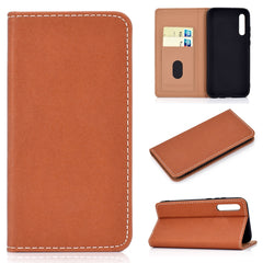 Solid Color Magnetic Horizontal Flip Leather Case with Card Slot & Holder, For Galaxy A50, For Galaxy Note 10