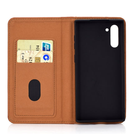 Solid Color Magnetic Horizontal Flip Leather Case with Card Slot & Holder, For Galaxy Note 10