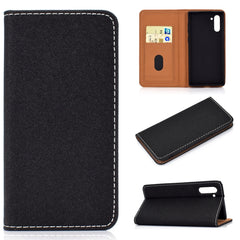 Solid Color Magnetic Horizontal Flip Leather Case with Card Slot & Holder, For Galaxy A50, For Galaxy Note 10