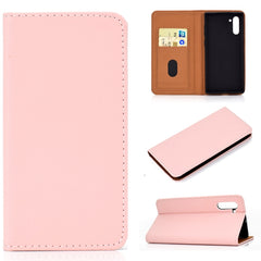 Solid Color Magnetic Horizontal Flip Leather Case with Card Slot & Holder, For Galaxy A50, For Galaxy Note 10