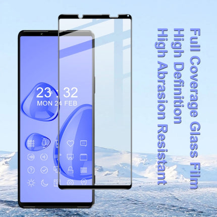IMAK 9H Surface Hardness Full Screen Tempered Glass Film Pro+ Series, For Sony Xperia 10 III