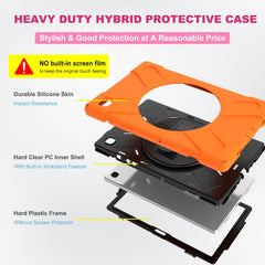 Shockproof Colorful Silicone + PC Protective Case with Holder & Shoulder Strap & Hand Strap, For Samsung Galaxy Tab A7 10.4 2020 T500 / T505, For Samsung Galaxy Tab A 8.4 2020 T307U, For Samsung Galaxy Tab A 10.1 (2019) T515 / T510