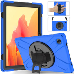 Shockproof Colorful Silicone + PC Protective Case with Holder & Shoulder Strap & Hand Strap, For Samsung Galaxy Tab A7 10.4 2020 T500 / T505, For Samsung Galaxy Tab A 8.4 2020 T307U, For Samsung Galaxy Tab A 10.1 (2019) T515 / T510
