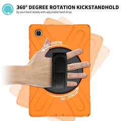Shockproof Colorful Silicone + PC Protective Case with Holder & Shoulder Strap & Hand Strap & Screen Protector, For Samsung Galaxy Tab A7 10.4 2020 T500 / T505, For Samsung Galaxy Tab A 8.4 2020 T307U