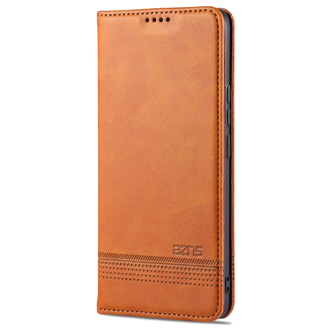 AZNS Magnetic Calf Texture Horizontal Flip Leather Case with Card Slots & Holder & Wallet, For OPPO Realme 8 / 8 Pro, For Xiaomi Mi 11 Pro
