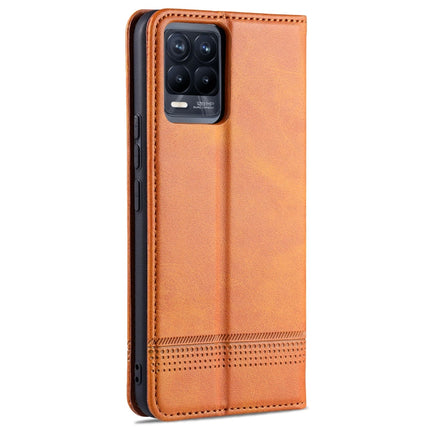 AZNS Magnetic Calf Texture Horizontal Flip Leather Case with Card Slots & Holder & Wallet, For OPPO Realme 8 / 8 Pro, For Xiaomi Mi 11 Pro