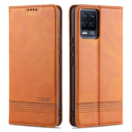 AZNS Magnetic Calf Texture Horizontal Flip Leather Case with Card Slots & Holder & Wallet, For OPPO Realme 8 / 8 Pro, For Xiaomi Mi 11 Pro